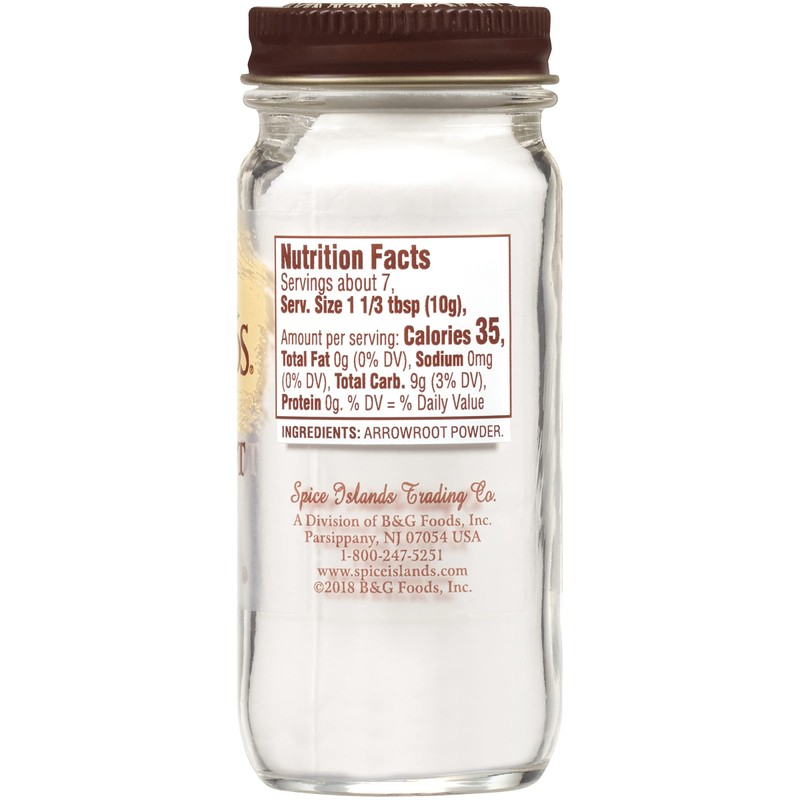 Spice Islands Arrowroot, 2.5 Ounce