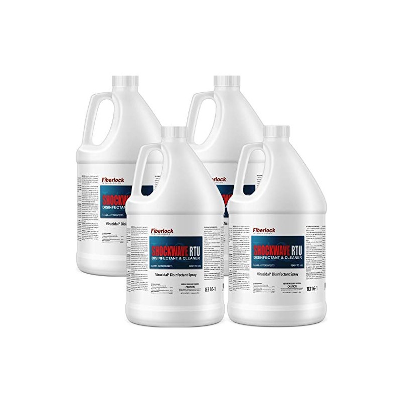 Fiberlock Shockwave RTU Parent (4 Pack of 1 Gallon)