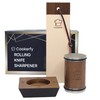 Cookerfy Rolling Knife Sharpener Roller - Diamond Roller Knife Sharpener