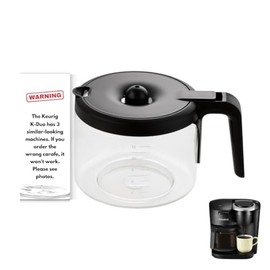 Jarra de repuesto para cafetera Keurig K-Duo Essentials y K-Duo Essentials para modelos de cafetera caliente y fra K-Duo Essentials (K-Duo esencials) 