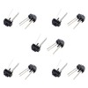 HALJIA 10PCS TCRT5000 TCRT5000L Reflective Optical Sensor IR Switch Compatible