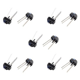 HALJIA 10PCS TCRT5000 TCRT5000L Reflective Optical Sensor IR Switch Compatible with Arduino