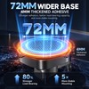 360° Adjustable Handheld Shower Head Holder for Bathroom – No-Drill