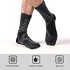 MUNSKT 1 Pair Toe Socks Men,Quick Drying Coolmax Material Mid-length