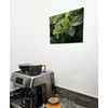 The Plum Penguin Abstract Lemon Balm Leaves Wall Art, 2-Piece