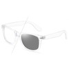 FEISEDY B1858 Great Classic Polarized Sunglasses, Wellington Shaped, Women's, HD