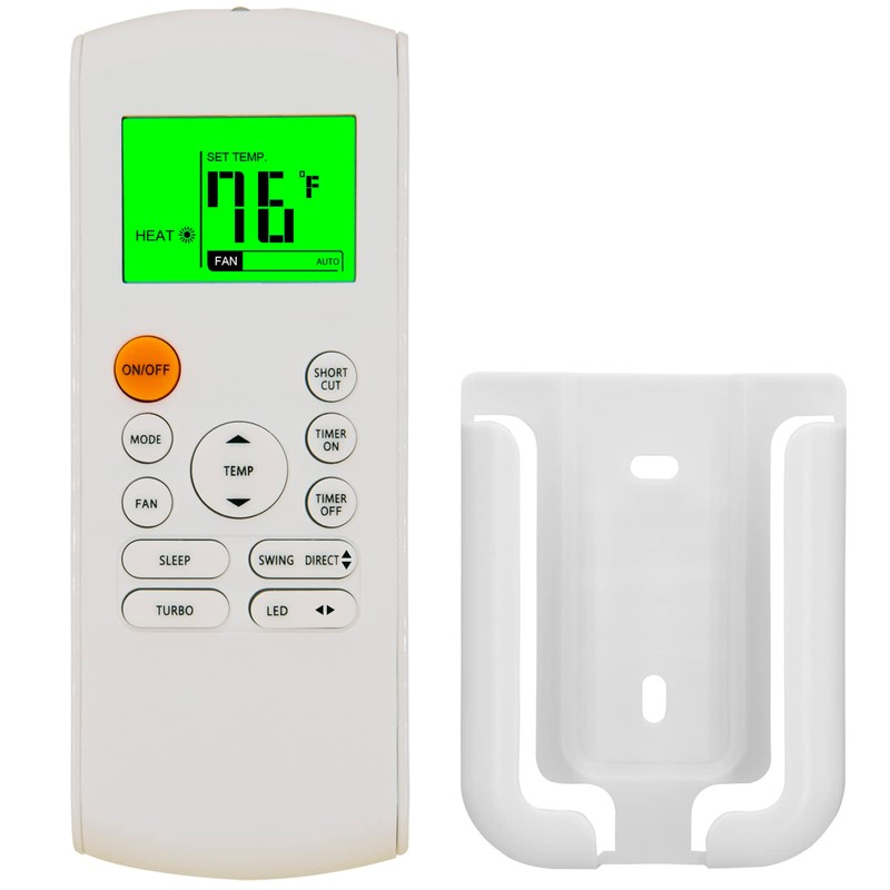 Replacement Remote Control for MrCool DIY-24-HP-230A DIY-24-HP-230AE DIY-24-HP-230B16 DIY-36-HP-230A A-12-HP-230B-MS