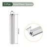 YOKIVE Pack of 5 M4 Spacers, Brass Hexagonal PCB Spacer