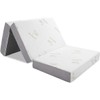 Inofia Folding Mattress, 4 Inch Twin Trifold High-Density Foam Mattress
