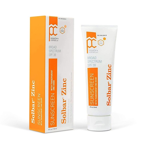 Solbar Zinc Sun Protection Cream SPF 38 4 oz (Pack
