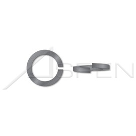 (5000 pcs) #6, Helical Spring Lock Washers, High Collar, Steel