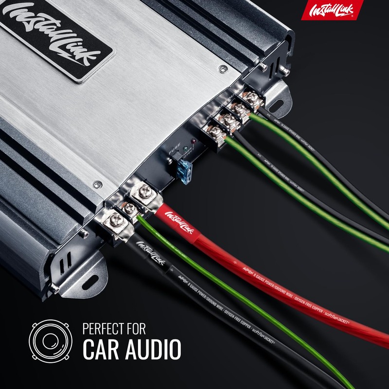 Install Link 16 AWG Gauge Speaker Wire Cable (30 Feet)
