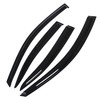 4PCS Side Window Visor Vent Rain Guard Deflector Replacement for