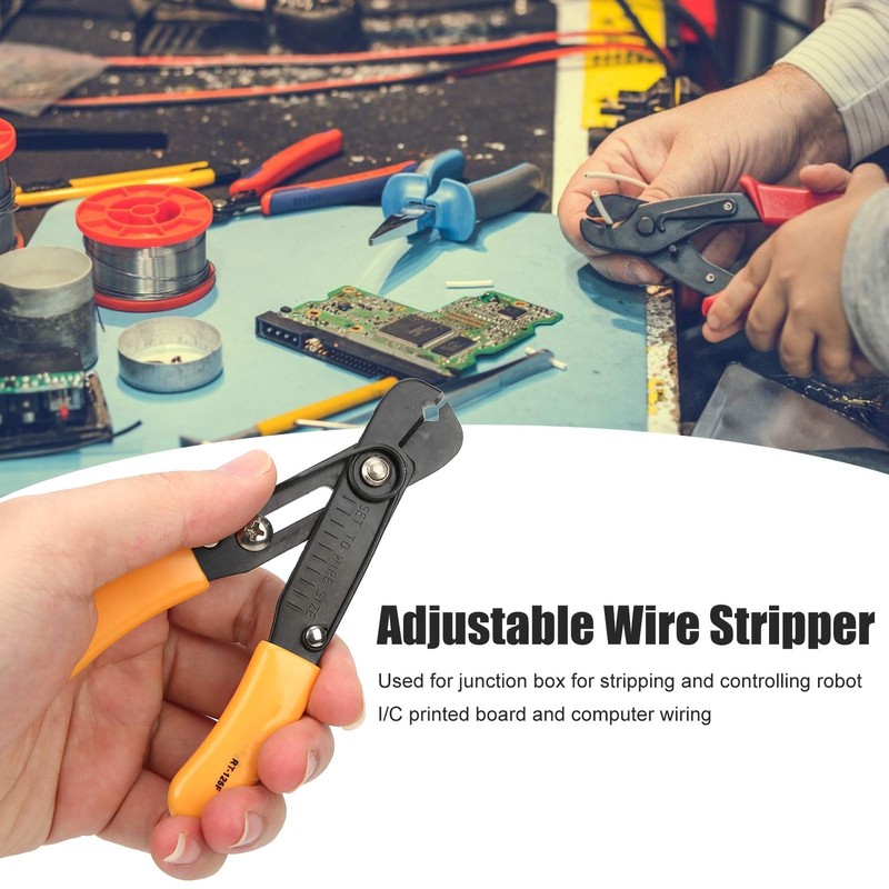 Wire Stripper, Adjustable Wire Stripper,Stranded Wire Cutter, Wire Strippers Electrical