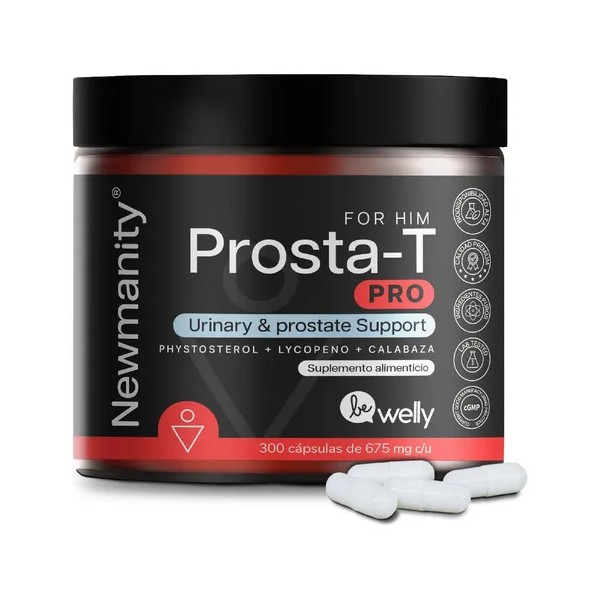 NEWMANITY Prosta T para Apoyo de Próstata y Salud Urinaria