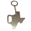 BigTexas Texas Shaped Keychain Bottle Opener Texas Flag Design