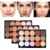 Paleta de Crema Base y Corrector Profesional Herramienta Maquillaje Cobertura