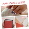 IWOWHERO 400pcs Heart Shape Flatback Craft Rhinestones DIY Acrylic Gems