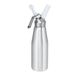 Avanti Cream Whipper with Three Nozzles Silver