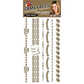 Fan-A-Peel Wisconsin Flash Fashion Temporary Tattoo