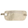 Dcolor Travel Money Belt for Security Pouch Passport Cash Money