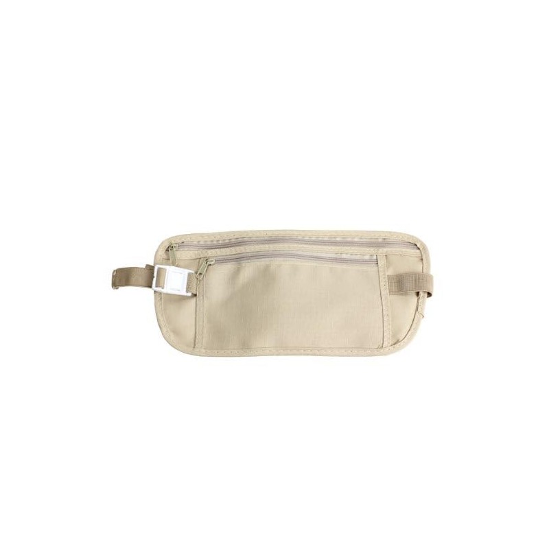 Dcolor Travel Money Belt for Security Pouch Passport Cash Money