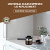 Espresso Carafe Lid, Universal Replacement fits Krups, IMUSA, Hamilton Beach,