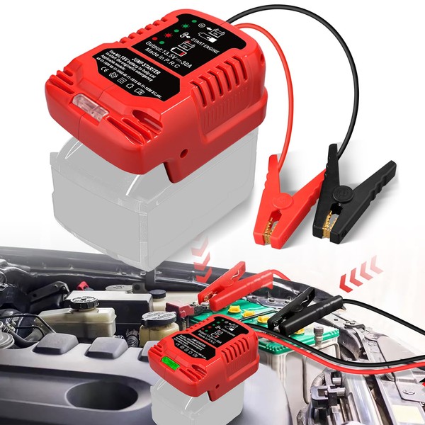 NUOGEDZ fr Milwaukee M18 18V Akku Adapter fr Auto Starthilfe