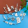 Youdiyla 60pcs Alloy Music Symbol Instrument Set Series Pendant Jewelry
