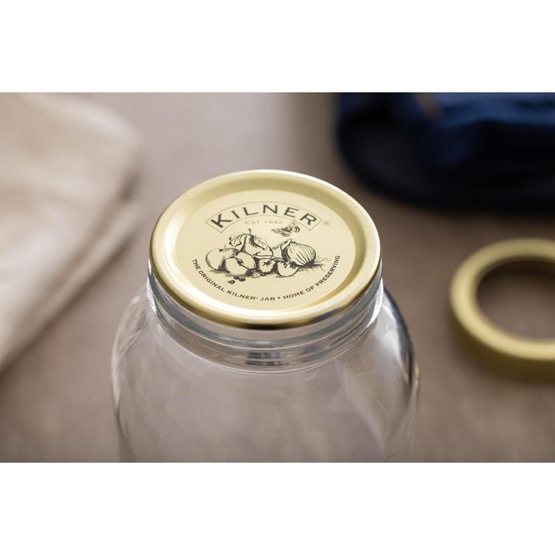 Kilner Pack of 12 Discs Lid Seals for Preserving Jars