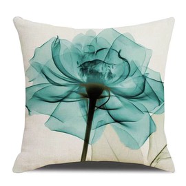 Homefeelzydys Cushion Covers,Cushion Covers 45 x 45 set of 4 Square Throw Pillow Case cushion covers 18x18 4Pack For Outdoor Patio Garden Blench Living Room Sofa Farmhouse Decor