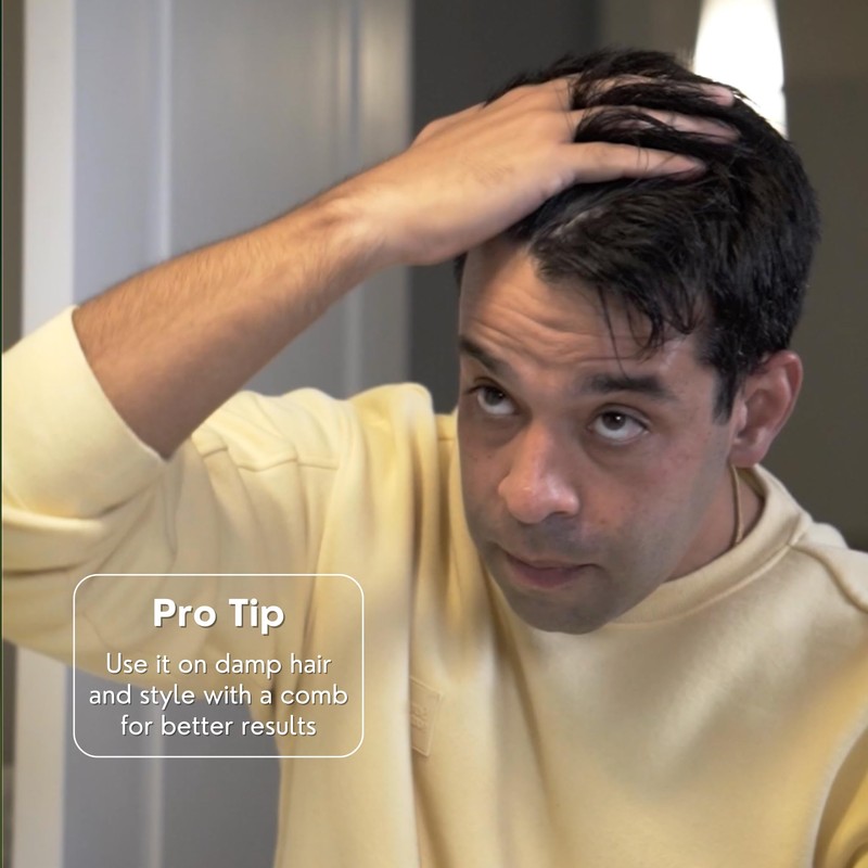 Rolda Black Hair Gel for Men - Medium Hold Styling