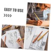 VILLFUL 1set Elegant Multi-function Dip Pen Set Irregular Rod Design