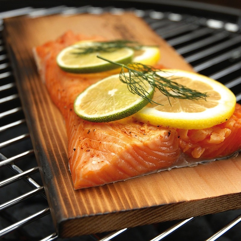 timtina Pack of 4 Cedar Wood Smoking Boards 28 x