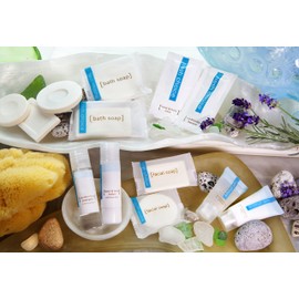 FRESH CHOICE Bulk Round Soaps (1oz, 50pack) Hotel Travel Size Mini Individually Wrapped Bars | Bulk Toiletries for Guest Bathroom, Vacation Rentals, Airbnb, VRBO, Charity Donations, Hospital Amenities