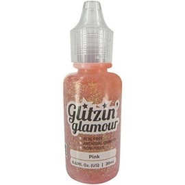 Couture Creations Glitzing Glamour Glitter Glue 20 ml Pink, Paper, Multicoloured, 0.1 x 0.2 x 0.2 cm