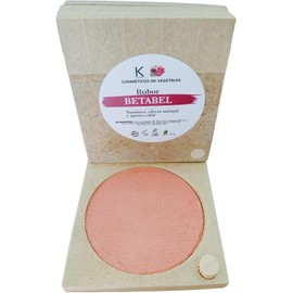 Rubor Natural de Betabel, Colorete en Polvo Orgánico, Maquillaje Vegetal con Antioxidantes