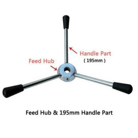 YIYIBYUS Drill Press Machines Part Handle Base & 195mm Handle Bar Set Feed Hub Wheel Parts