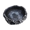 Reptile water bowl, natural rock design water tray, lizard, turtle,
