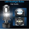CYNBHH - Mini led Canbus Y6 H4 superbrillante con lente