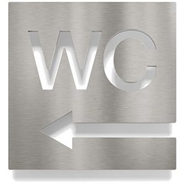 House Number 4 – Stainless Steel – Weather Resistant – Includes Mounting Material – Name Plate – N.04.E