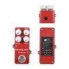 MOSKYAudio CRUNCH RED Distortion Guitar Effect Pedal Full Metal Shell