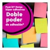 3M Post-it Notas Super Adhesivas color Negro, 5PK con 70