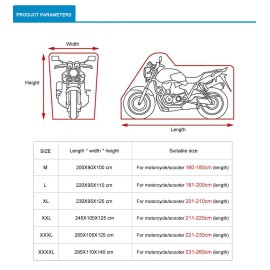 100% Waterproof Motorcycle Cover L for Honda CBR 1000F 1000RR 1000XX 600RR 929SE US