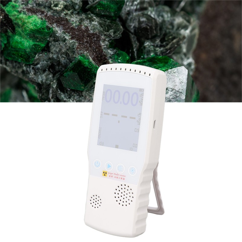 Geiger Counter Nuclear Radiation Detector USB Charging Handheld Beta Gamma