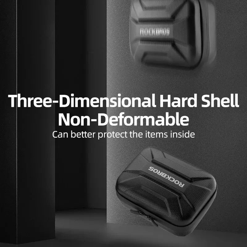 ROCKBROS Electric Scooters Bike Front Hanging Bags Hard Shell EVA