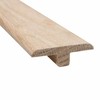Raw Unfinished Transition T Section Twin Profile, Door threshold Trim