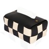 OBLLAR Tissue Box Cover, Rectangular Tissue Box Holder, Modern PU