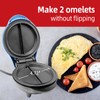 HeHoGoGo Mini Electric Omelet Maker Non-Stick Frittata Maker Dessert Maker