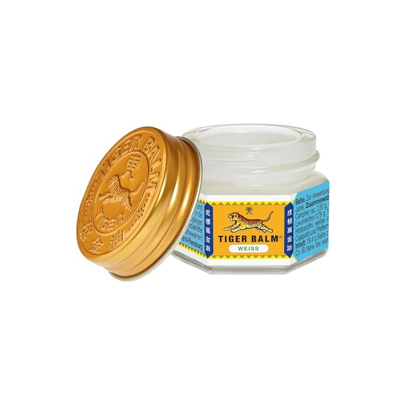 White Tiger Balm - Natural Balm For Colds And Promoting